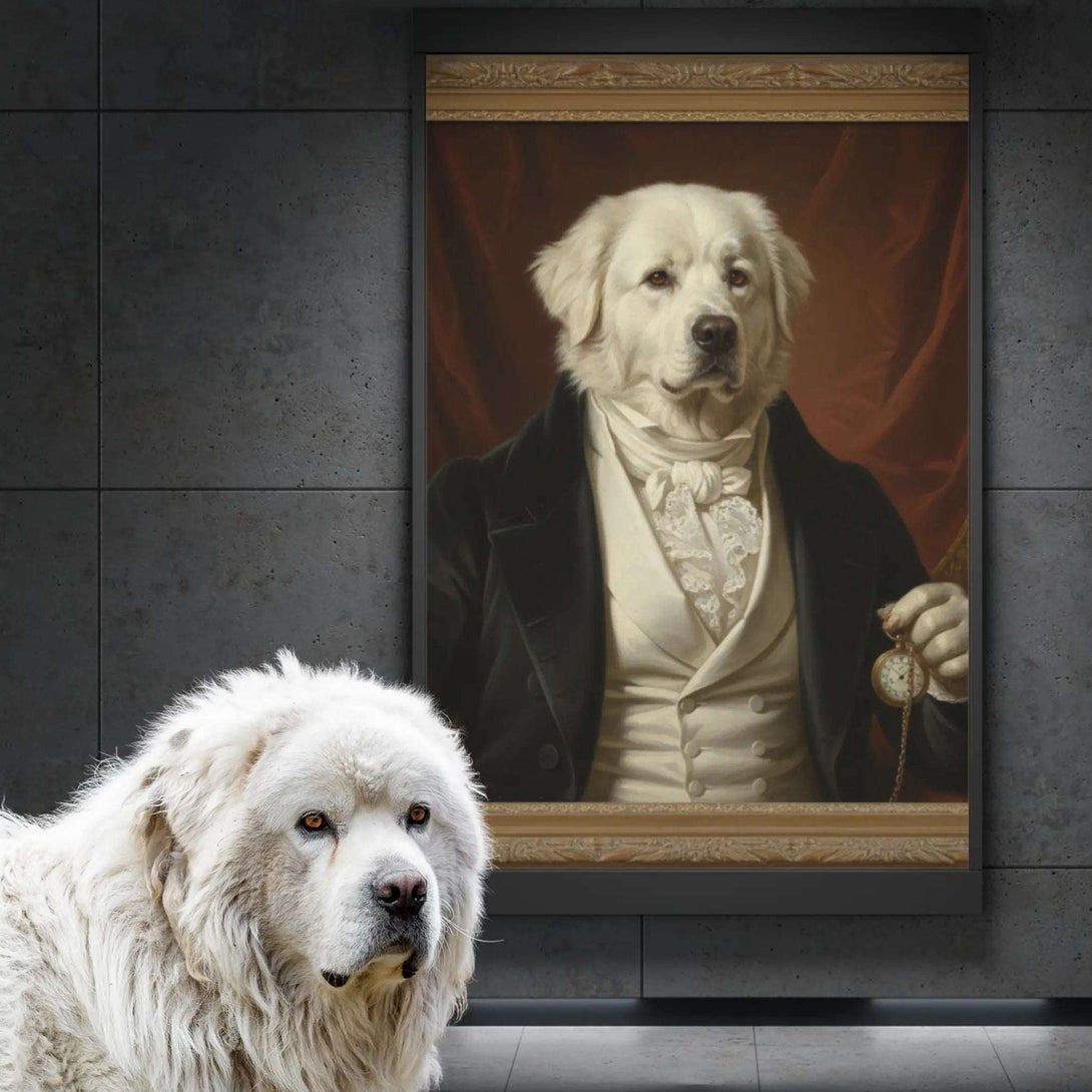 Portret Zwierzaka Cyfrowy – Styl Dżentelmen 🎩🐾 - Superrrr Store