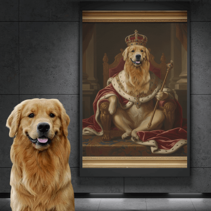 Portret Zwierzaka Cyfrowy – Styl Król 👑🐾 - Superrrr Store