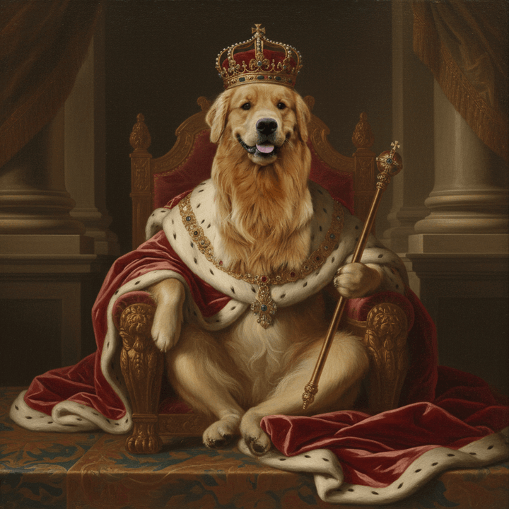 Portret Zwierzaka Cyfrowy – Styl Król 👑🐾 - Superrrr Store