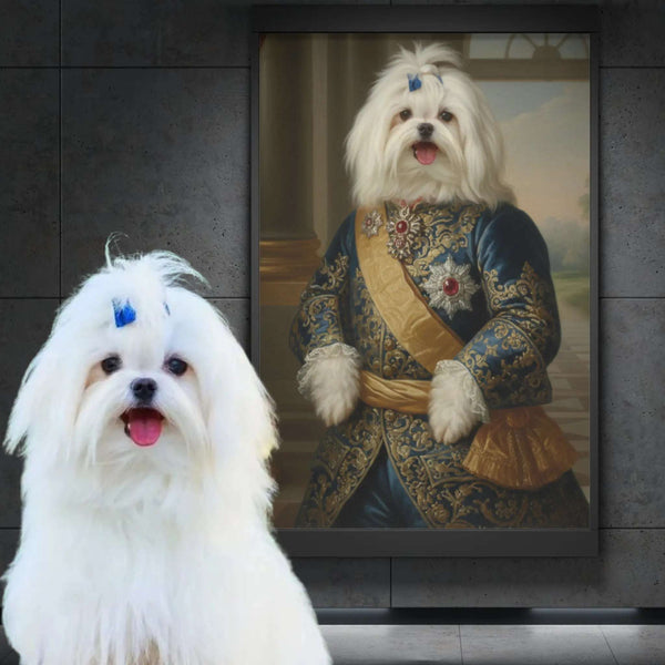 Portret Zwierzaka Cyfrowy – Styl Książę 👑🐾 - Superrrr Store