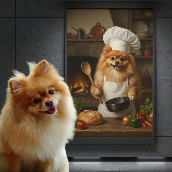 Portret Zwierzaka Cyfrowy – Styl Kucharz / Piekarz 👨‍🍳🐾 - Superrrr Store