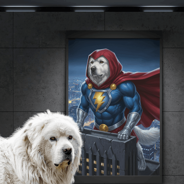 Portret Zwierzaka Cyfrowy – Styl Superbohater 🦸🐾 - Superrrr Store