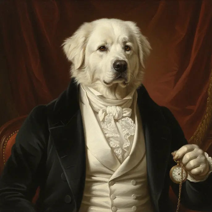 Portret Zwierzaka Cyfrowy – Styl Dżentelmen 🎩🐾 - Superrrr Store