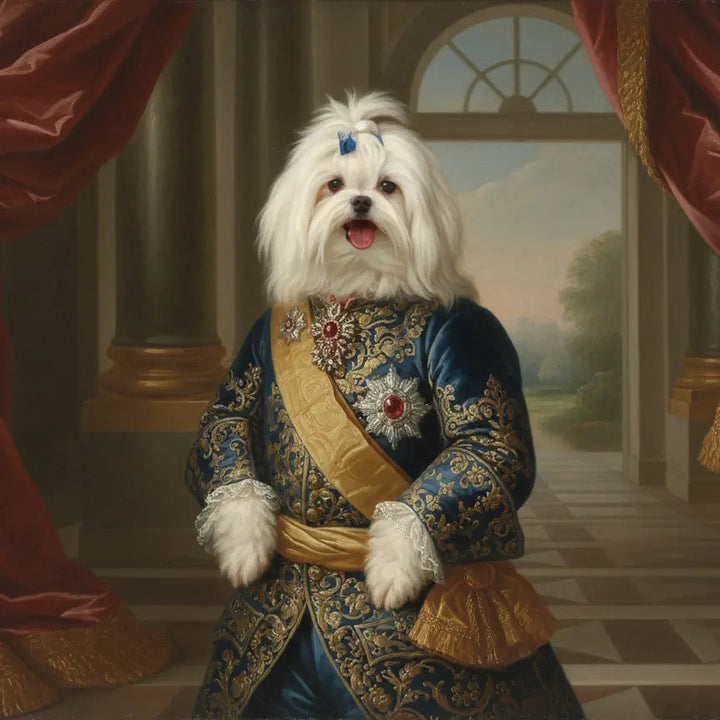 Portret Zwierzaka Cyfrowy – Styl Książę 👑🐾 - Superrrr Store